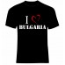 Тениска T-Shirt I Love Bulgaria - 550006
